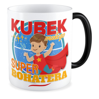 kubek MAŁEGO SUPERBOHATERA  magiczny